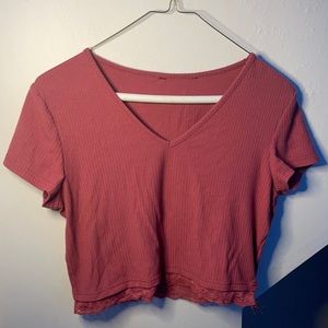 TWO lace crop tops!!